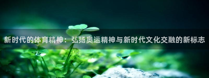 欧亿体育官方正版app集团简介：新时代的体育精神：弘扬奥运精