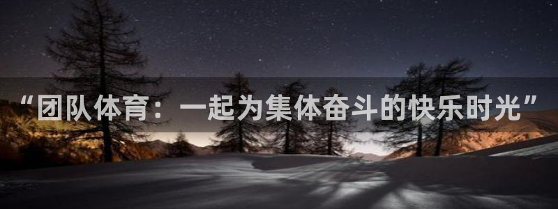 欧亿体育官方正版app娱乐平台：“团队体育：一起为集体奋斗的
